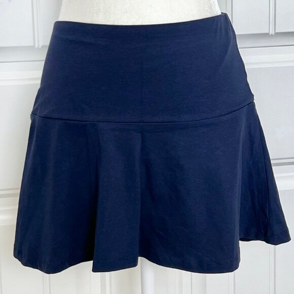 NWT H&M DIVIDED Bundle Navy Blue & Kelly Green Jersey Knit Mini Skirts Sz Small - Picture 6 of 12
